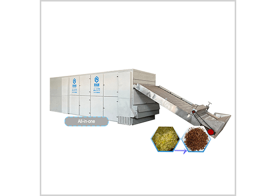 pineapple waste dryer/drying machine